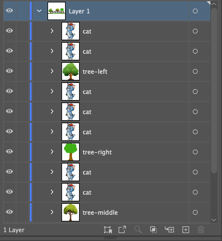 Row 5 - Layer Panel