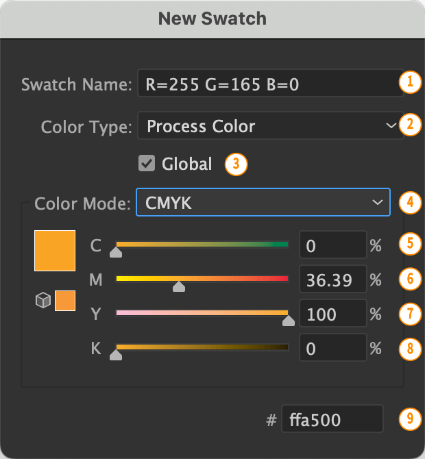 Swatch Options