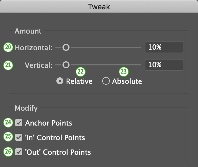 tweak