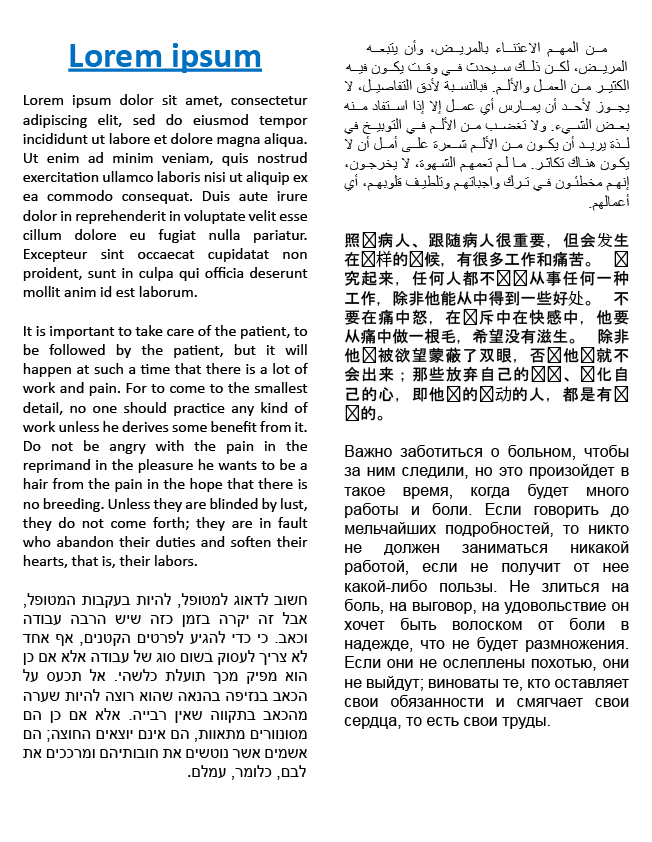 Placeholders Placeholders