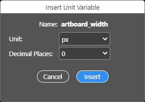Unit 'artboard_width' Counter-Variable