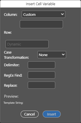 Data-Cell Counter-Variable