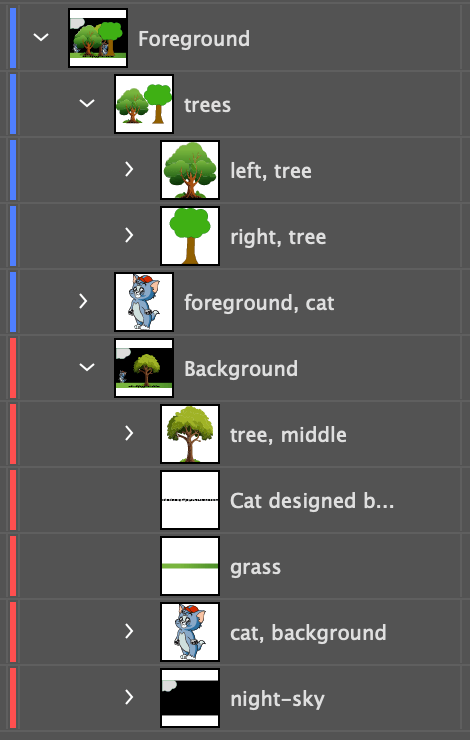 Layers Panel - Row 3
