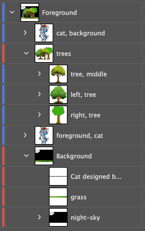 Layers Panel - Row 4