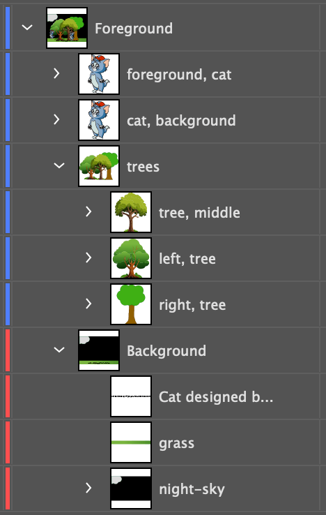 Layers Panel - Row 5