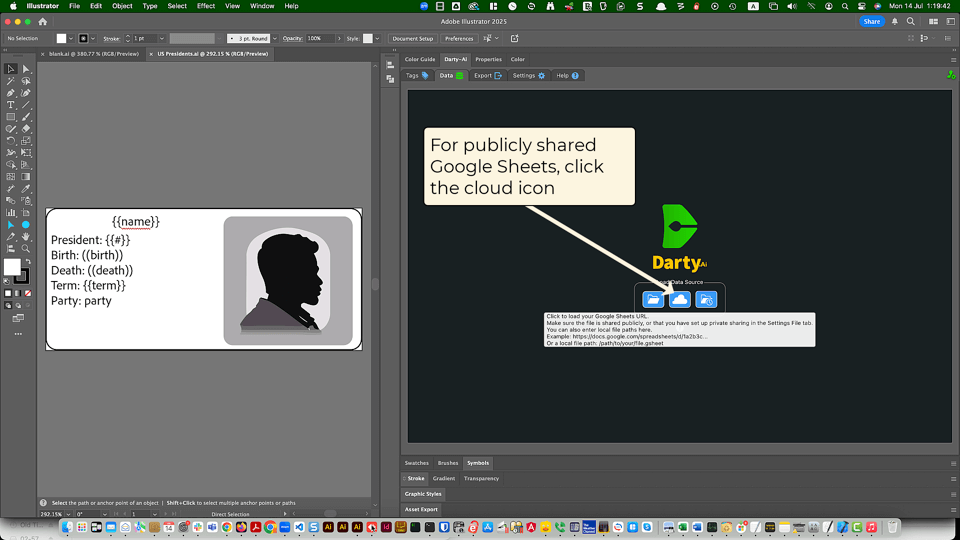 Click Cloud Icon