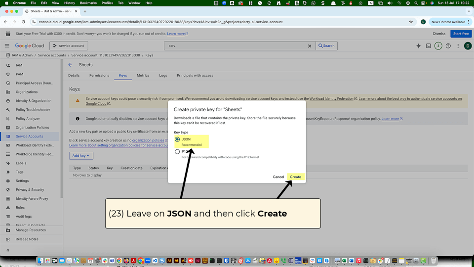 Click Cloud Icon