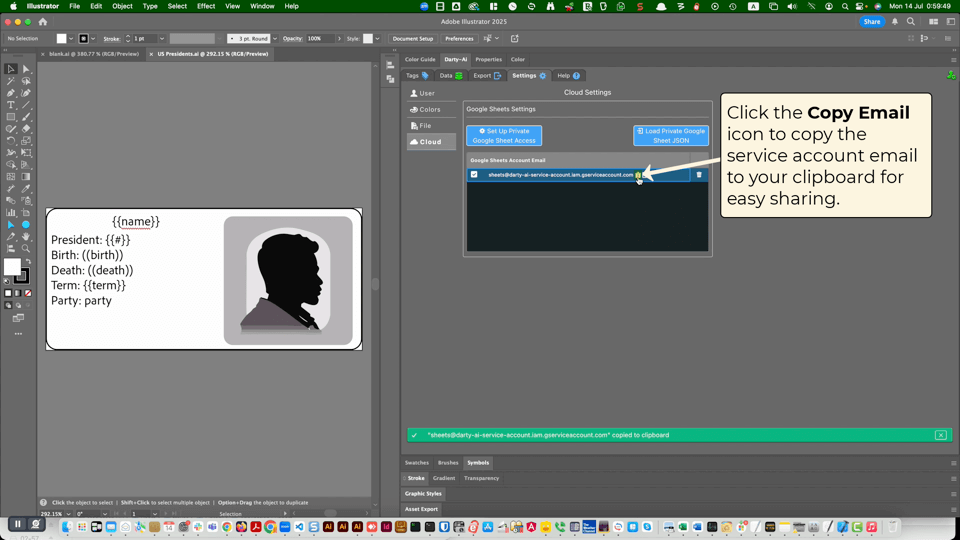 Click Cloud Icon