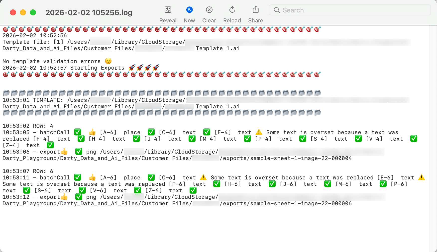 Darty-Ai Export Log